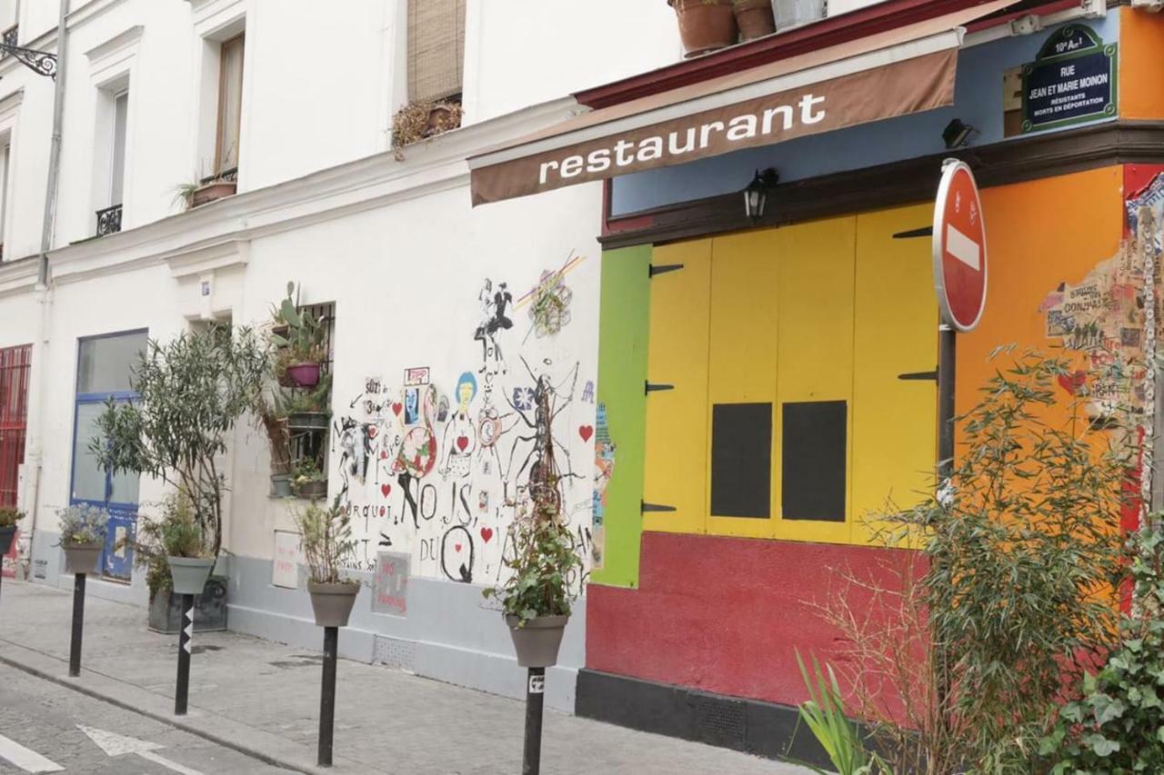 Amazing Comfy Studio - Canal Saint Martin París Exterior foto